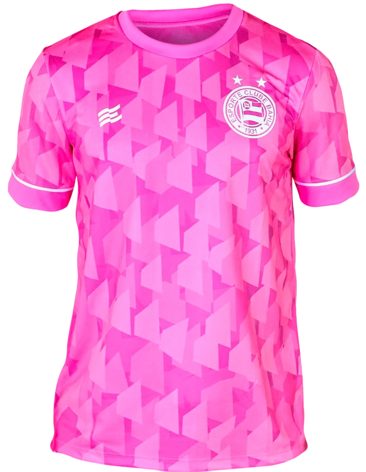 Camisa Bahia 2023 Esquadrão oficial Outubro Rosa 